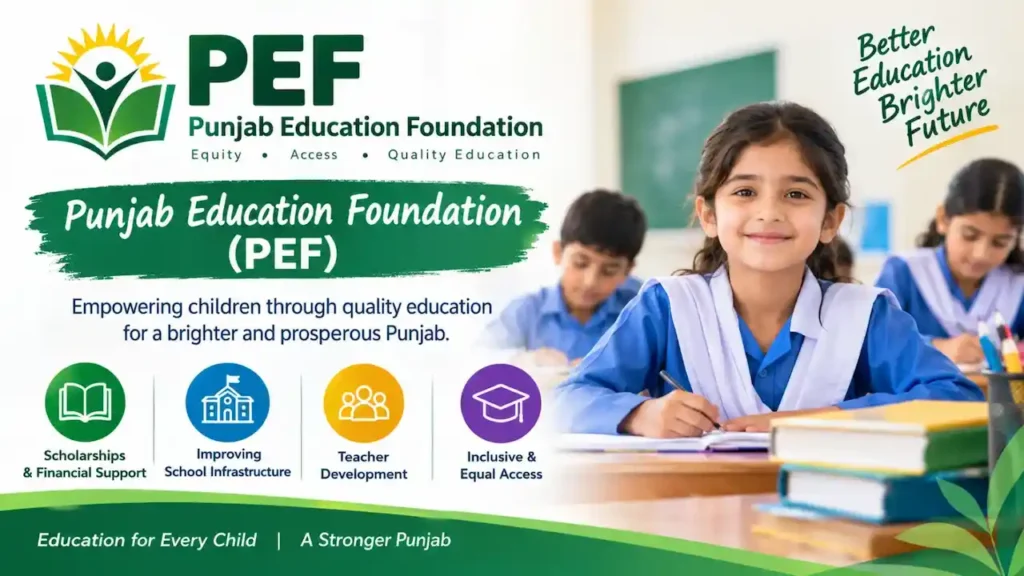 PEF Master Trainer Jobs 2026 – Punjab Education Foundation Master Trainer vacancies